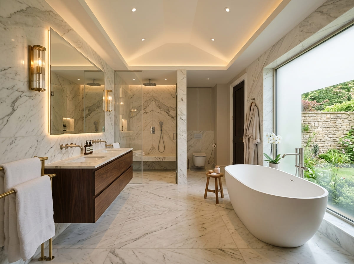 Custom Bathroom Renovation in Industry