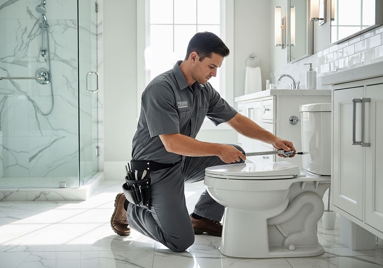 Toilet Repair & Installation in Industry