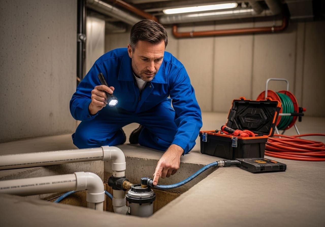 Sump Pump Installation & Repair in Industry